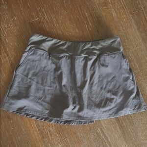Lija Charcoal Athletic Mini Skort